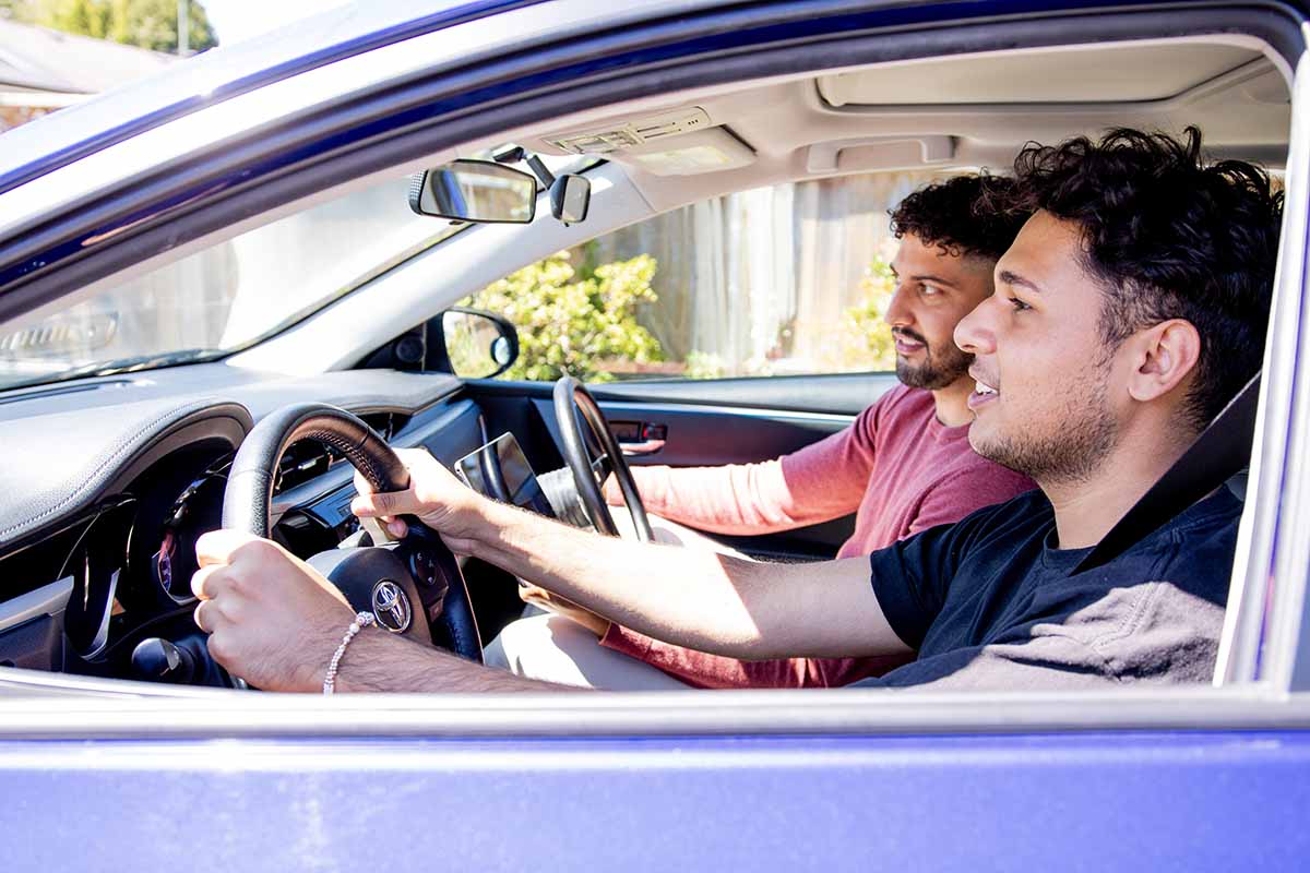 Professional Driving Lesson in BC with learner student